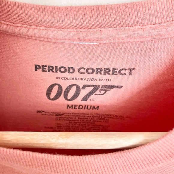 Period Correct X James Bond 007 Live And Let Die Graphic Orange T Shirt Adult M - Picture 9 of 9